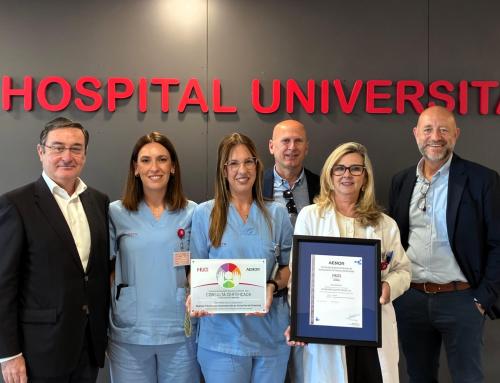 La Unidad de Estomaterapia del Hospital Universitario del Vinalopó obtiene la certificación HU-CI AENOR en Buenas Prácticas de Humanización de la Consulta de Ostomías